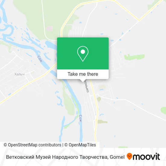 Ветковский Музей Народного Творчества map