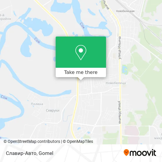 Славир-Авто map