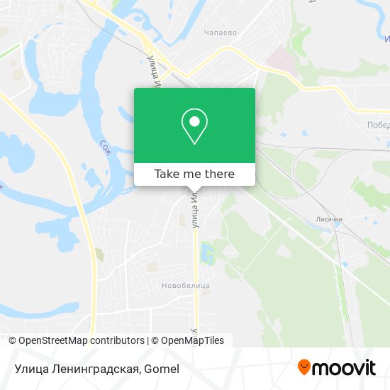Улица Ленинградская map