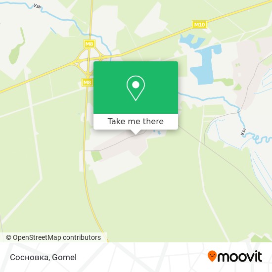 Сосновка map