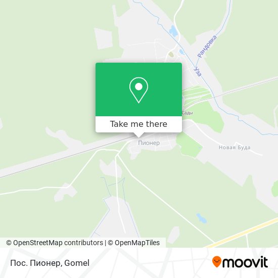 Пос. Пионер map