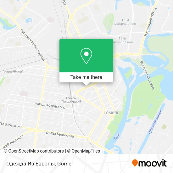 Одежда Из Европы map