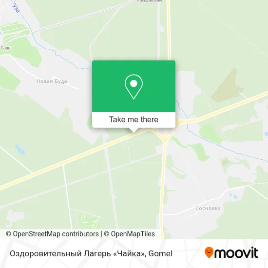 Оздоровительный Лагерь «Чайка» map