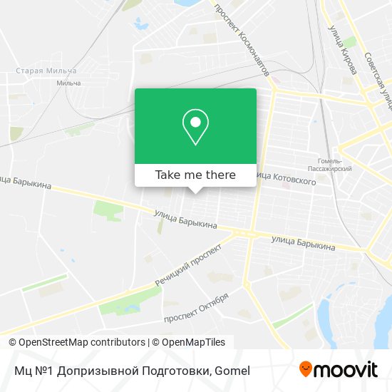 Мц №1 Допризывной Подготовки map