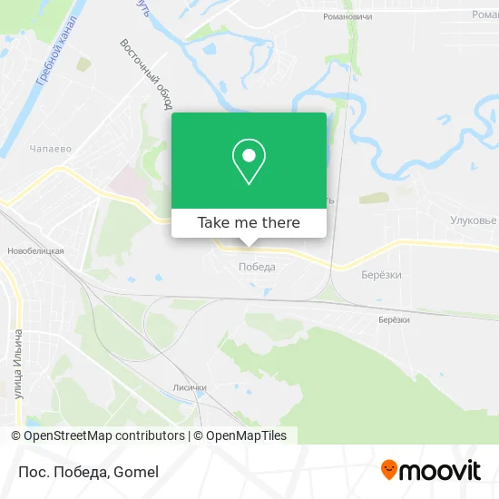 Пос. Победа map