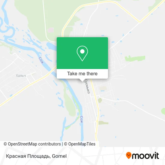 Красная Площадь map