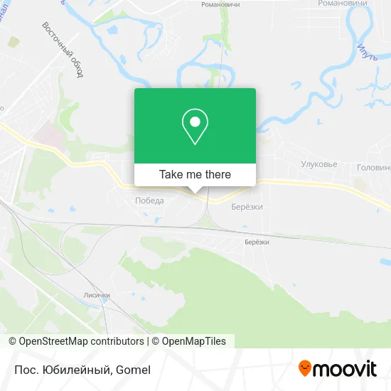 Пос. Юбилейный map