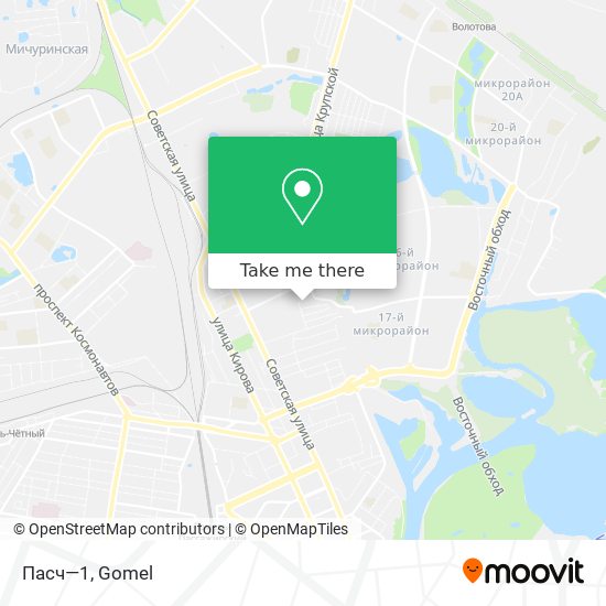 Пасч—1 map