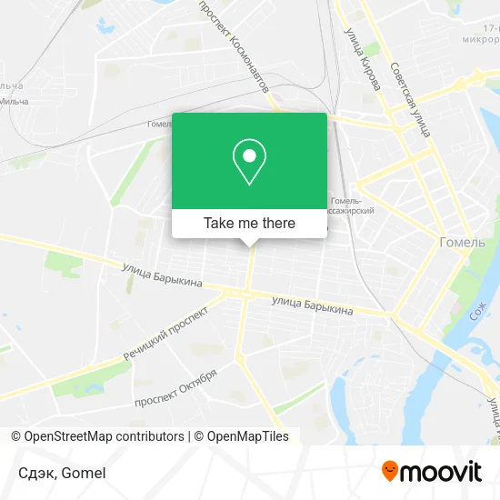 Сдэк map