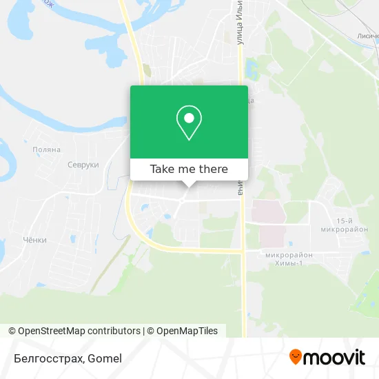 Белгосстрах map