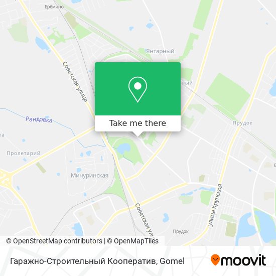 Гаражно-Строительный Кооператив map