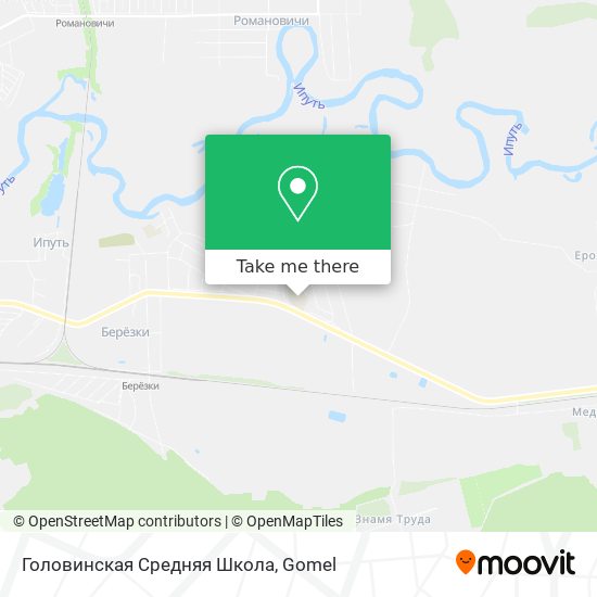 Головинская Средняя Школа map