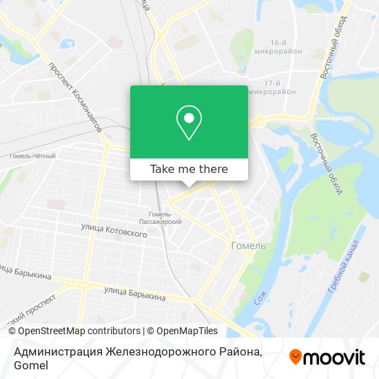 Администрация Железнодорожного Района map