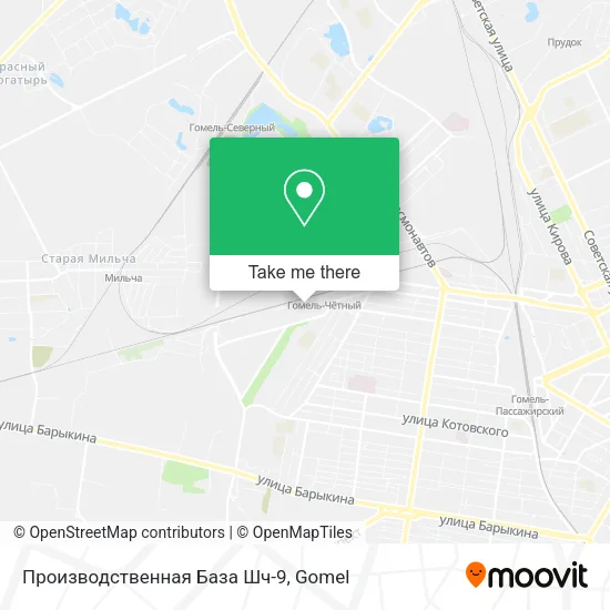 Производственная База Шч-9 map
