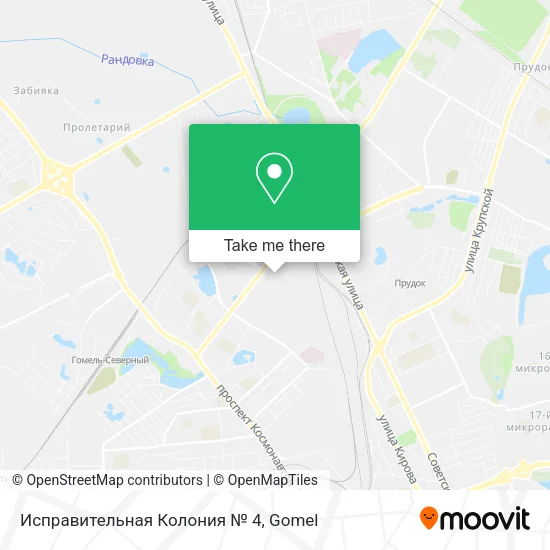 Исправительная Колония № 4 map