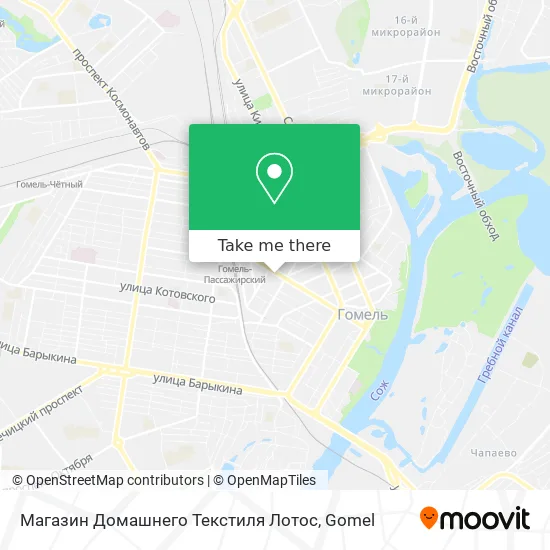 Магазин Домашнего Текстиля Лотос map
