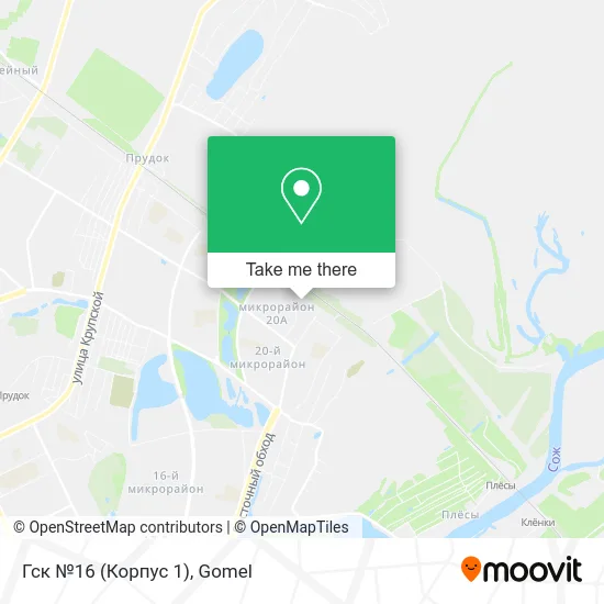 Гск №16 (Корпус 1) map