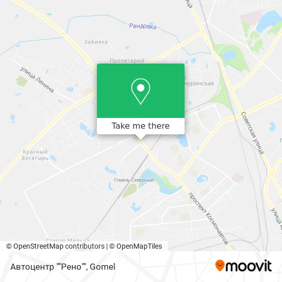 Автоцентр ""Рено"" map