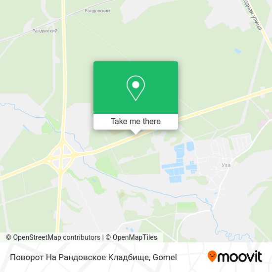 Поворот На Рандовское Кладбище map