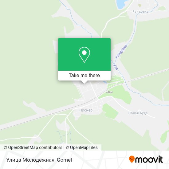 Улица Молодёжная map