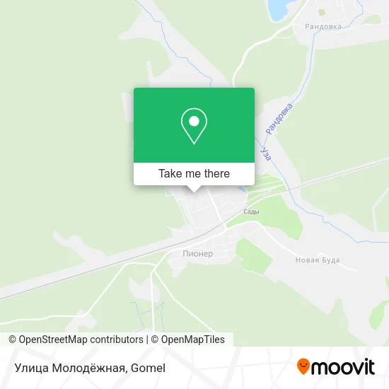 Улица Молодёжная map