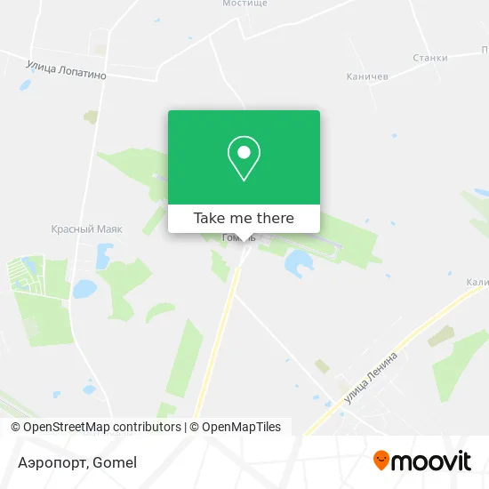 Аэропорт map