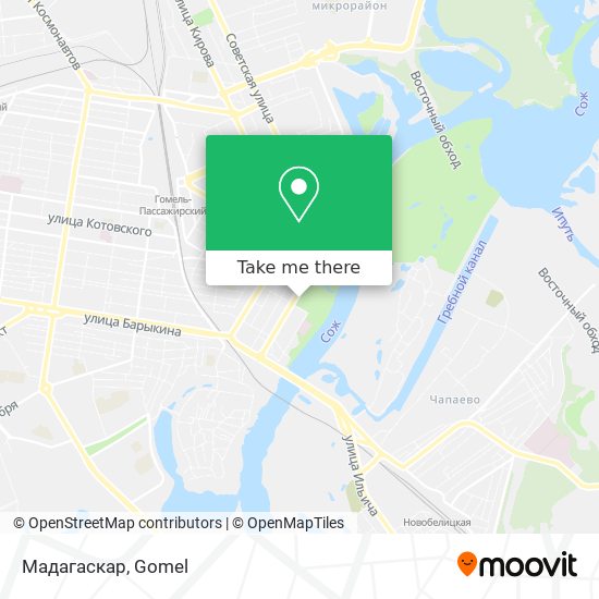 Мадагаскар map
