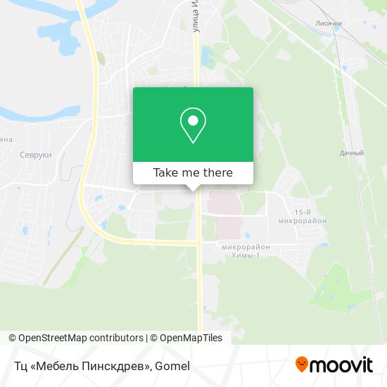 Тц «Мебель Пинскдрев» map