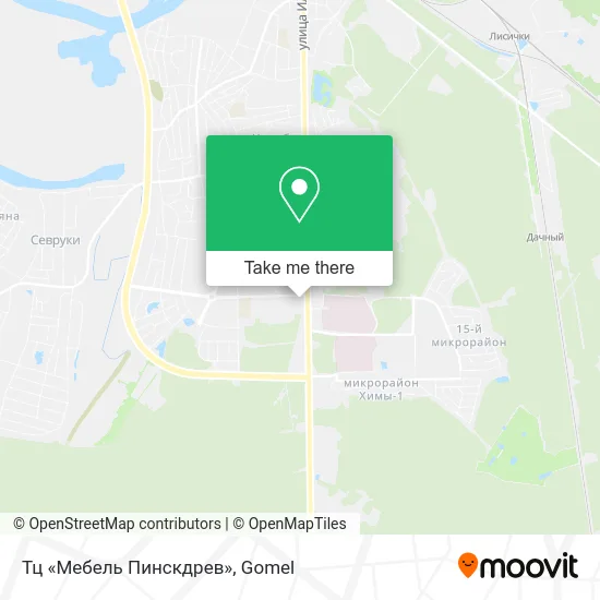 Тц «Мебель Пинскдрев» map