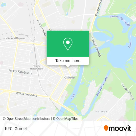 KFC map
