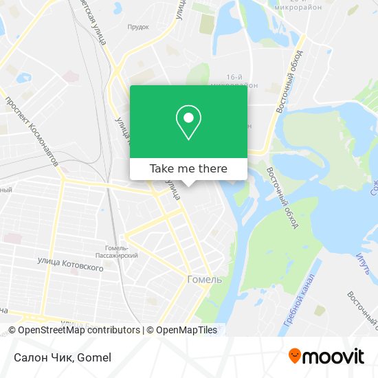 Салон Чик map