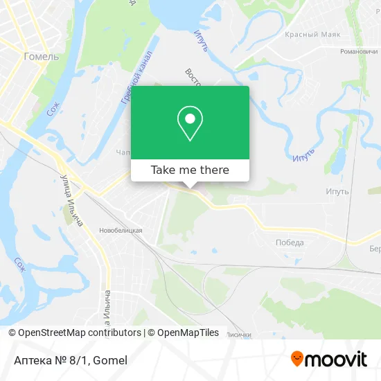 Аптека № 8/1 map