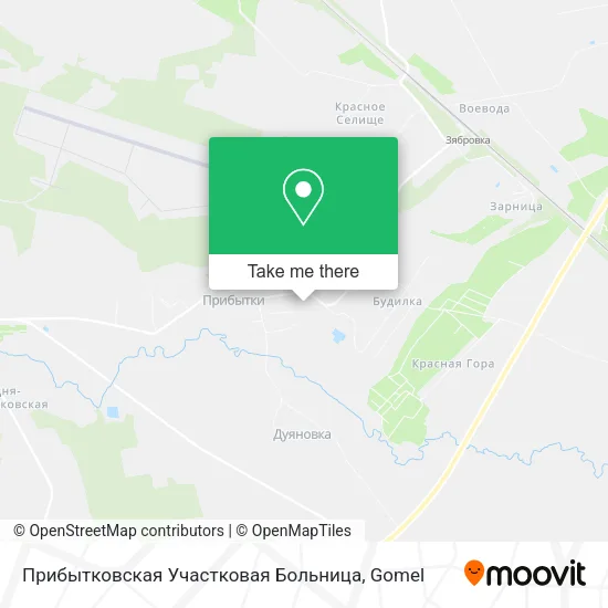 Прибытковская Участковая Больница map