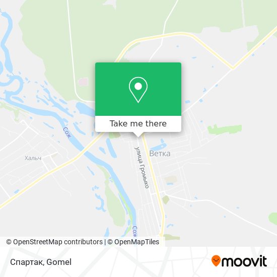 Спартак map