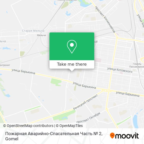 Пожарная Аварийно-Спасательная Часть № 2 map