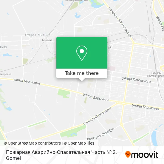 Пожарная Аварийно-Спасательная Часть № 2 map