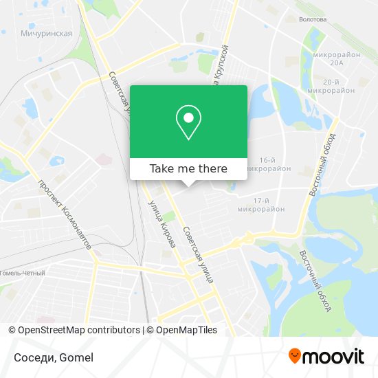 Соседи map