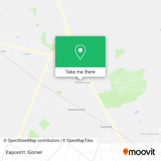 Евроопт map