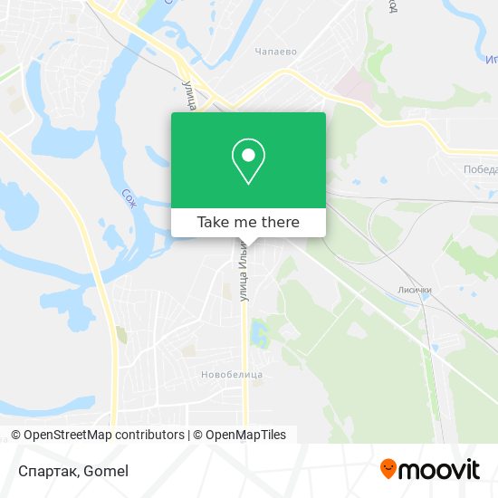 Спартак map