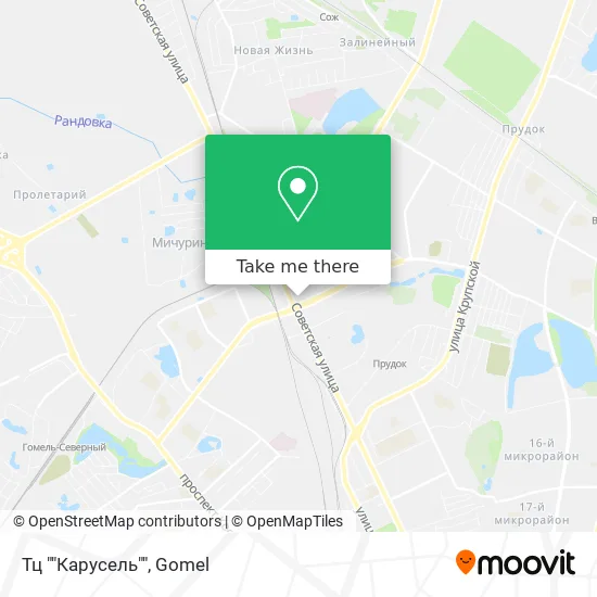Тц ""Карусель"" map