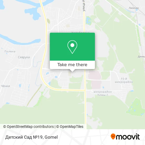 Детский Сад №19 map