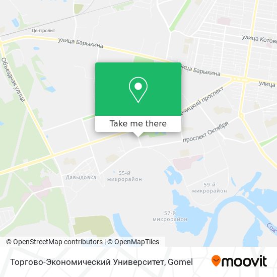 Торгово-Экономический Университет map