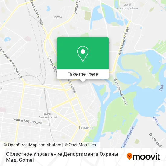 Областное Управление Департамента Охраны Мвд map