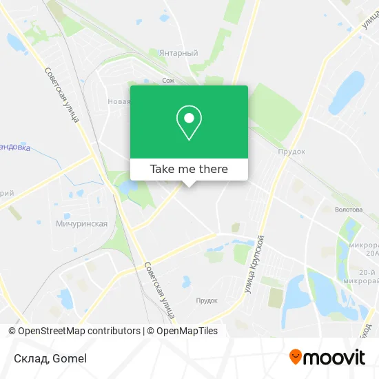 Склад map