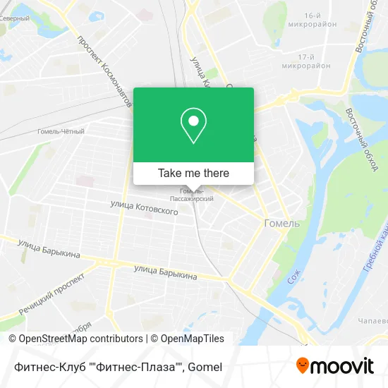 Фитнес-Клуб ""Фитнес-Плаза"" map