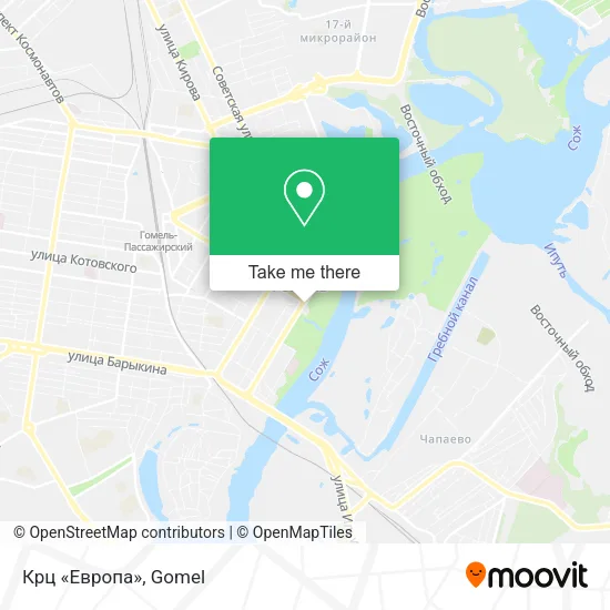 Крц «Европа» map