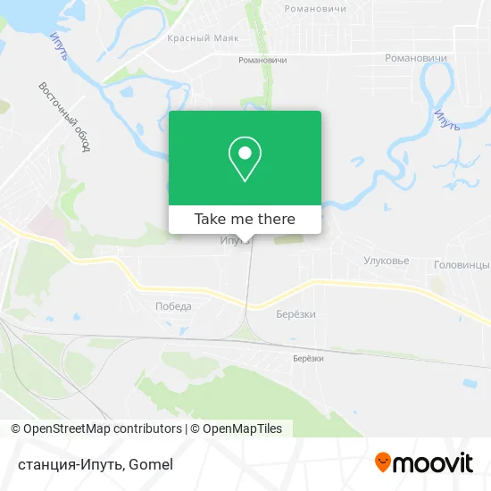 станция-Ипуть map