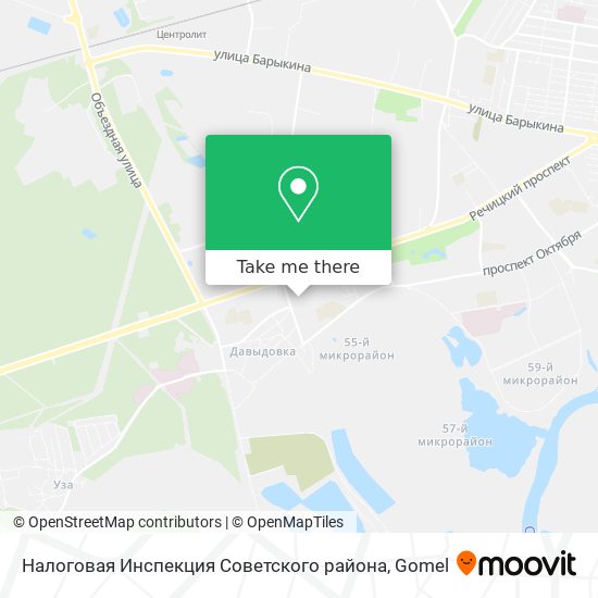 Налоговая Инспекция Советского района map