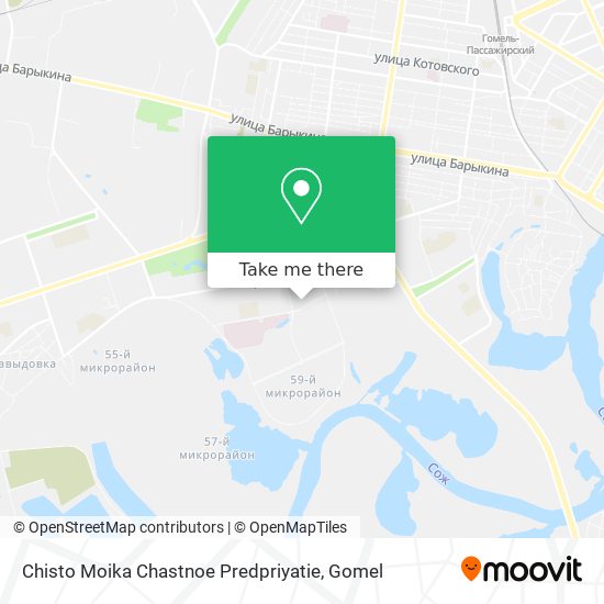Chisto Moika Chastnoe Predpriyatie map
