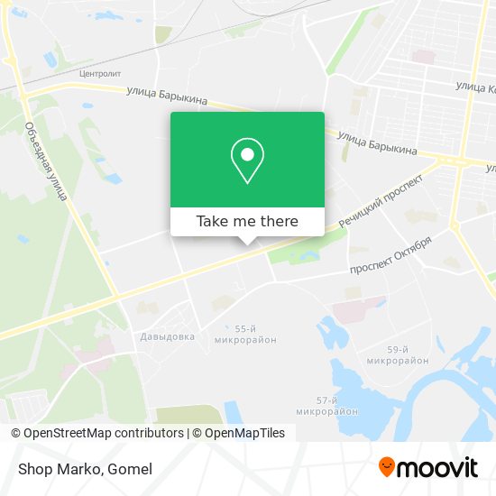 Shop Marko map